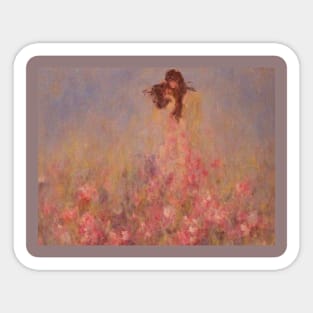 Monet Inspired Love Sticker